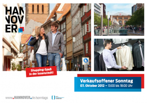 Verkaufsoffener Sonntag Altstadt Hannover Oktober 2012